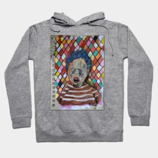 Cartoon ACID Clown | Weird Florida Man War Pig | Duck Acid | Bad Hero Portrait Lowbrow Pop Surreal Art | Youtube Star | Masterpieces | Original Oil Painting By Tyler Tilley Hoodie